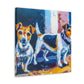 Jack Russell Masterpiece - Canvas