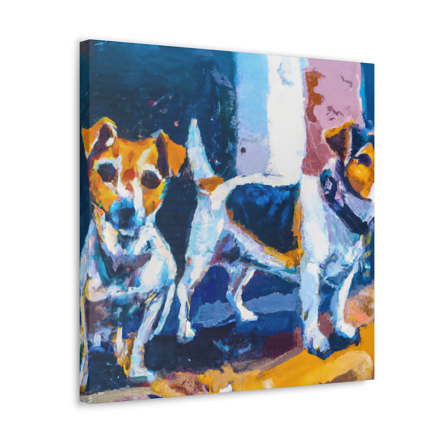 Jack Russell Masterpiece - Canvas