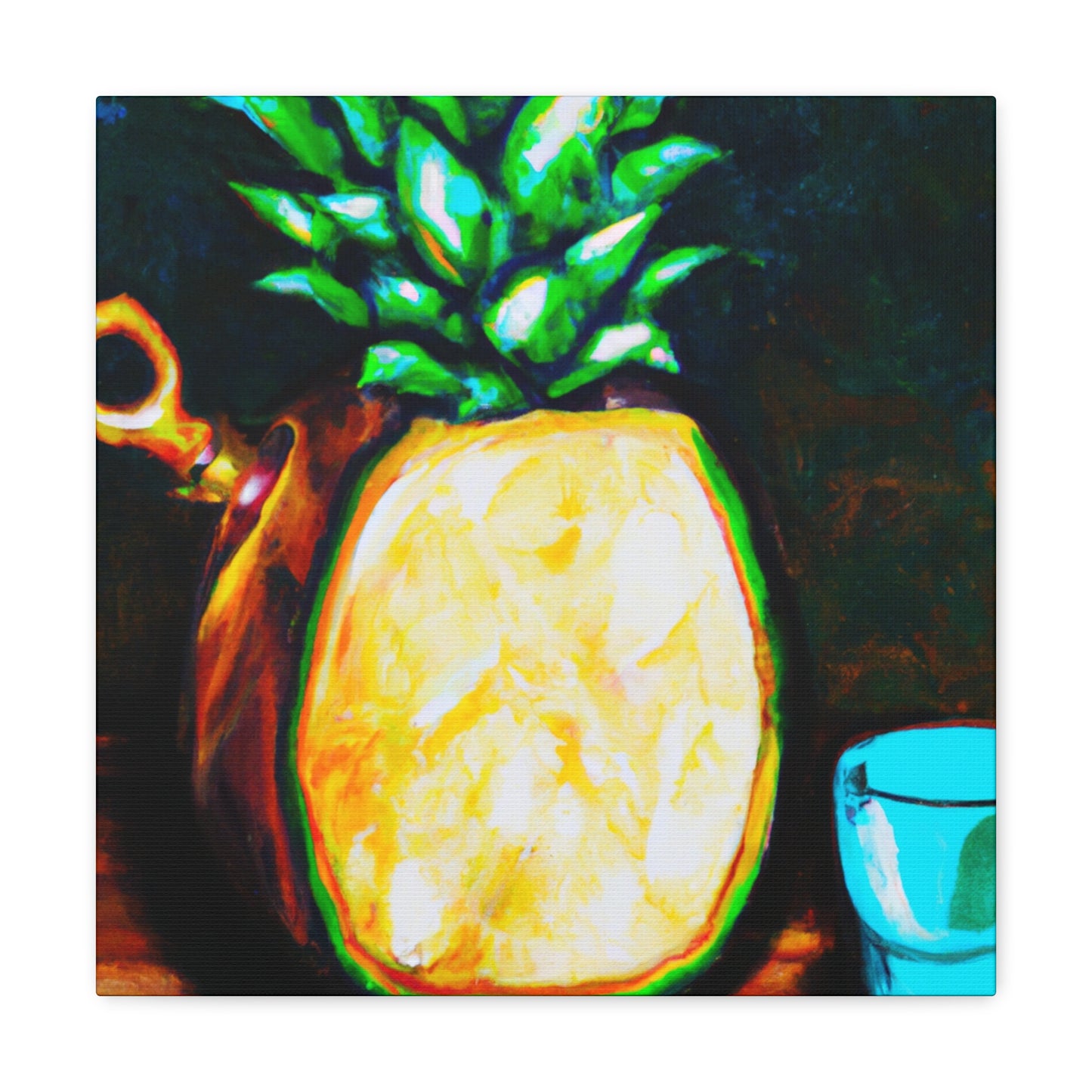 "Pineapple Dream Journey" - Canvas