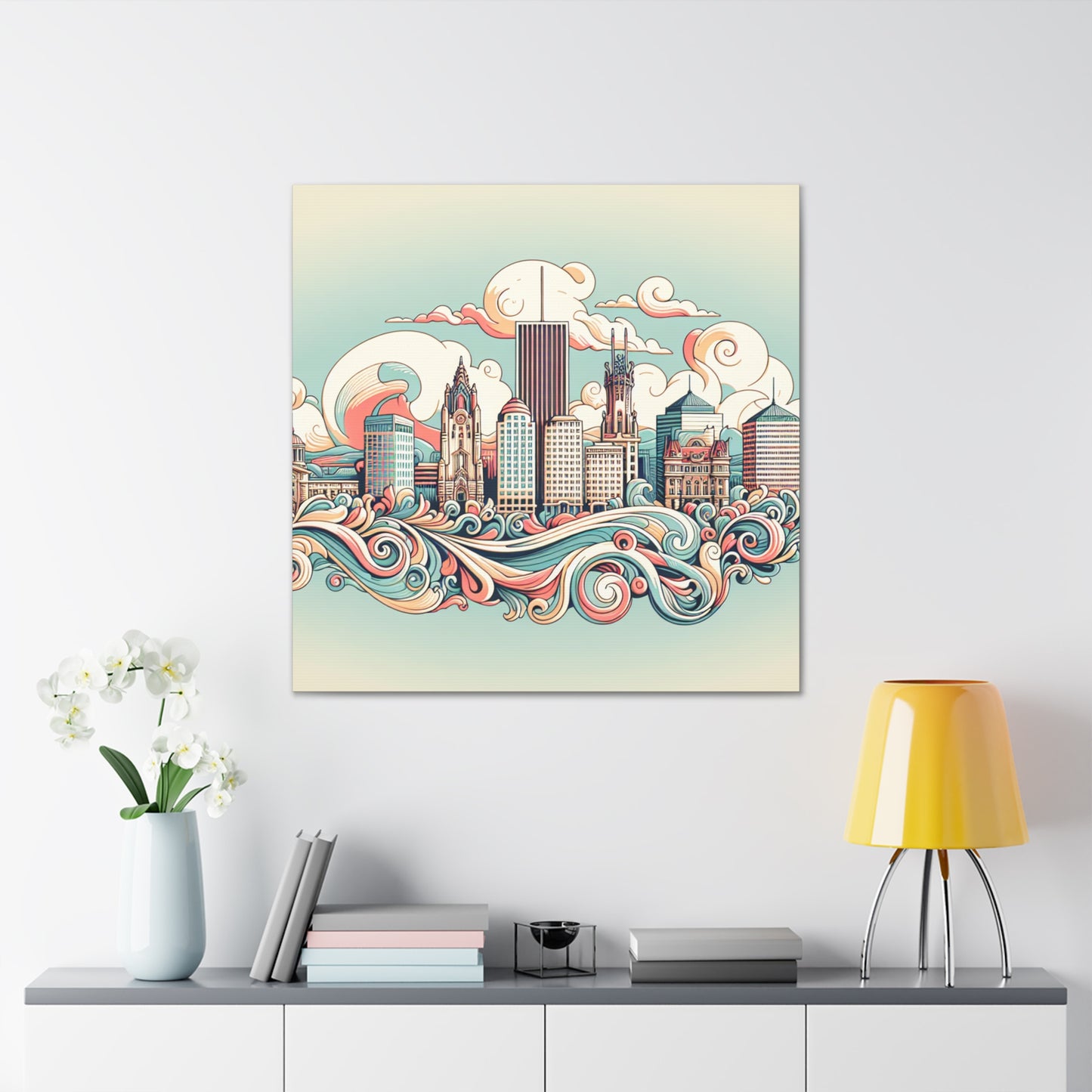 "Enchanting Elysium of Portland" - Canvas