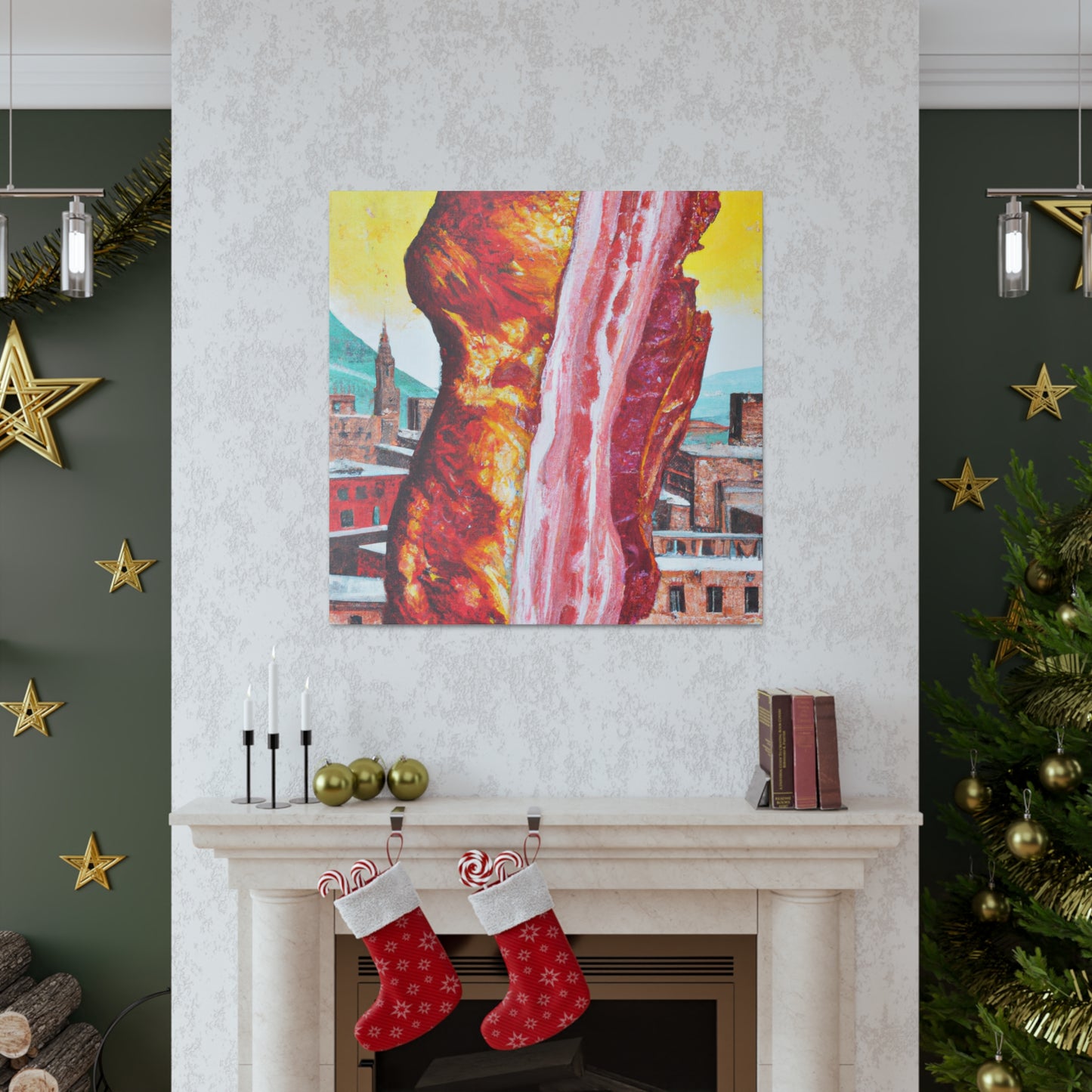 Bacon Street Masterpiece - Canvas