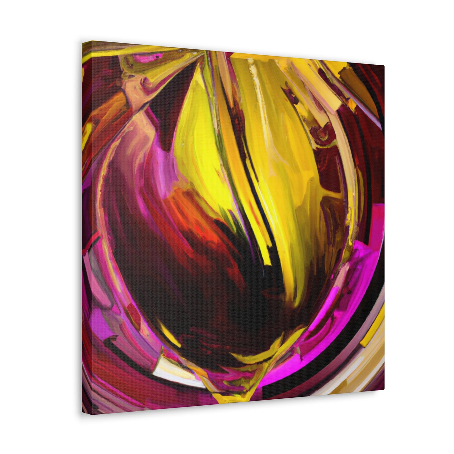 "Empty Wine Glass Dance" - Canvas