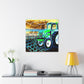 Tractor's Bold Awakening - Canvas