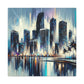 Vibrant Miami Skies - Canvas