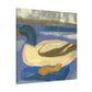 "Mallard Duck Expressionism" - Canvas