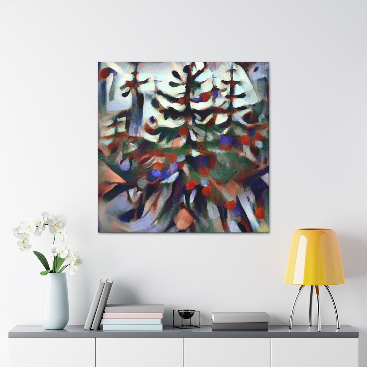 "Spruce Tree Beyond Dreaming" - Canvas