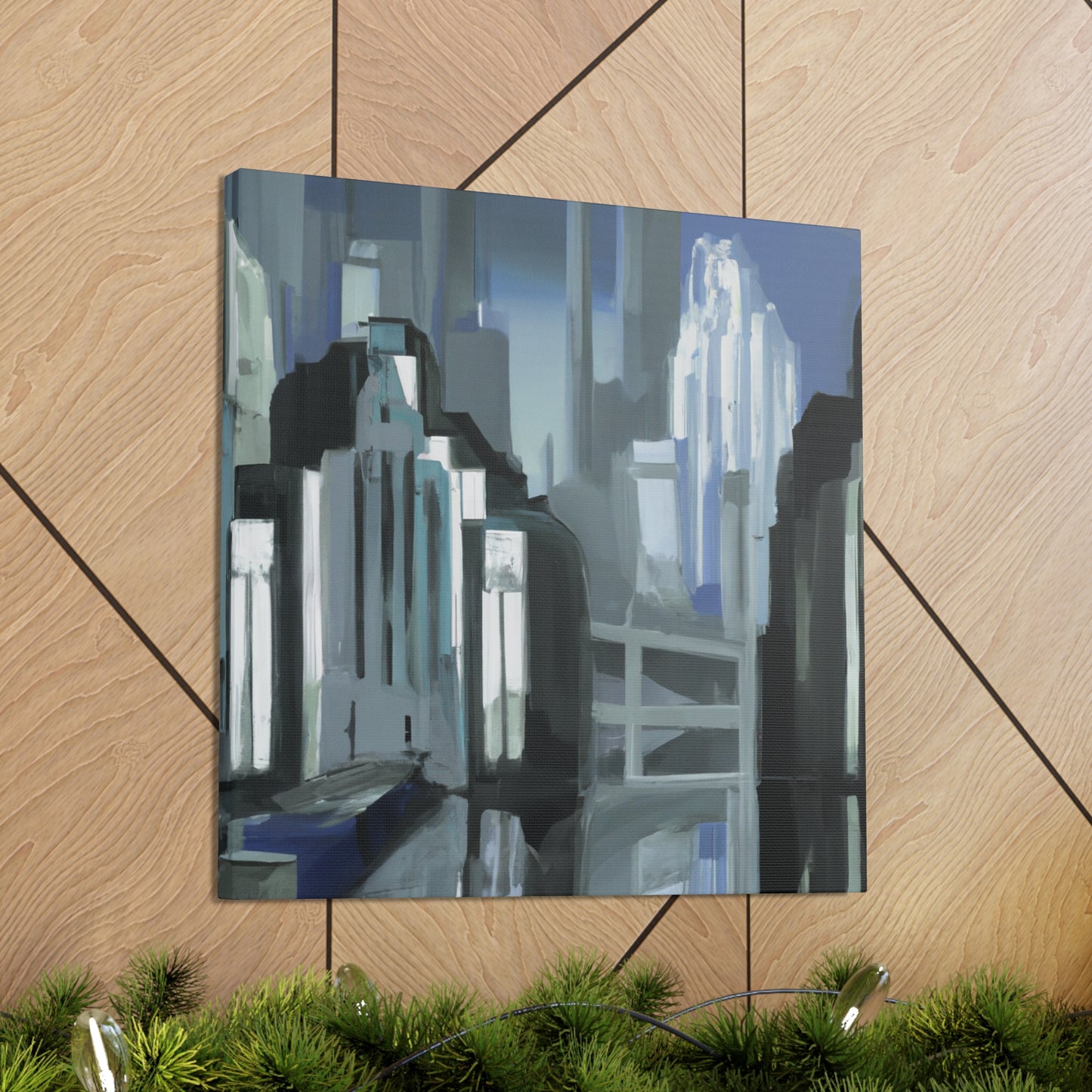 "Art Deco Minimalism" - Canvas