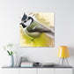 "Titmouse Tufted Majesty" - Canvas