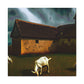 Goat and Greenery Peaceful - Canvas