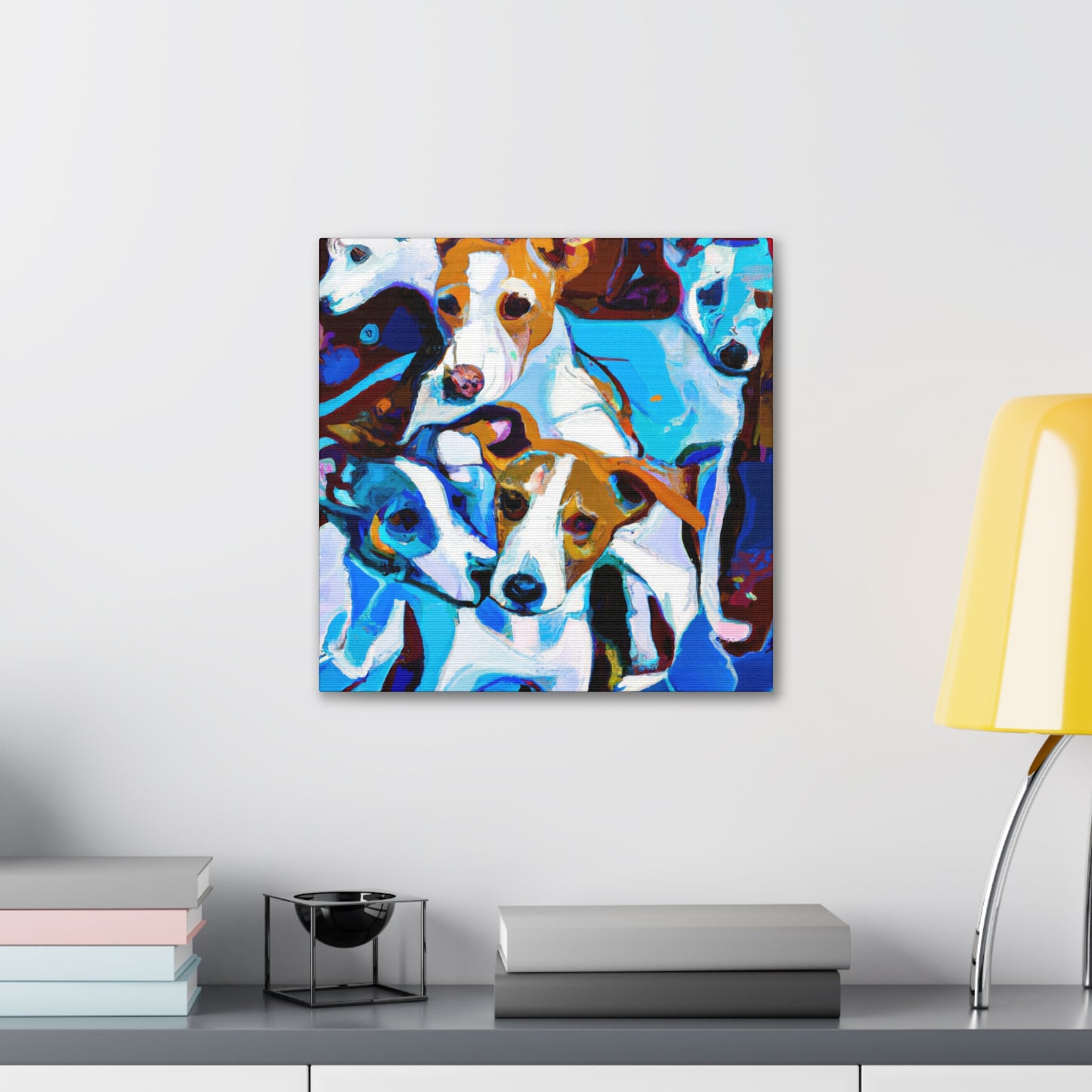 "Jack Russell Majesty" - Canvas