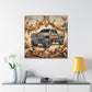 "Ornate Automobilia Elegance" - Canvas