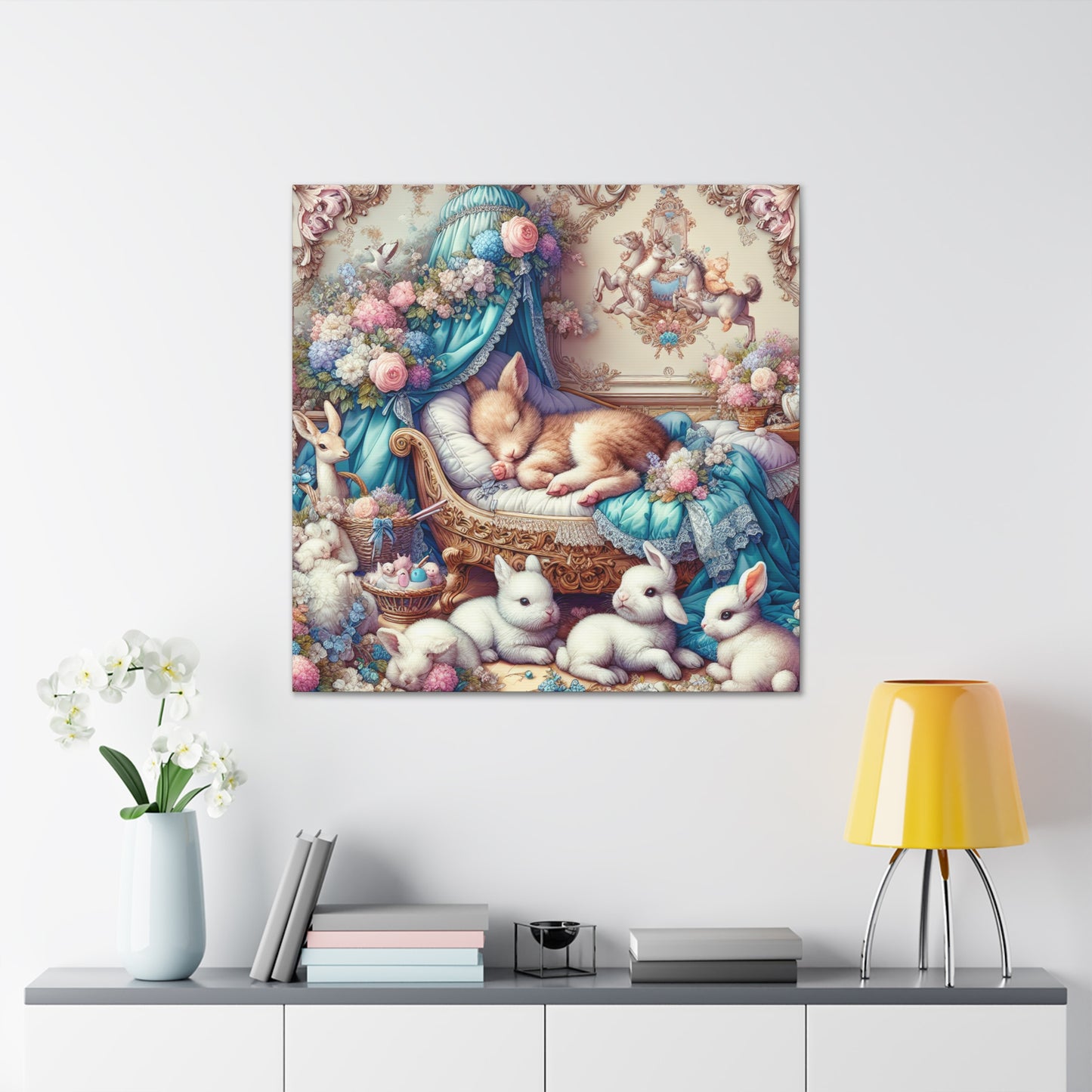 Dreaming Fauna Paradise - Canvas