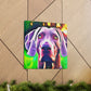 Weimaraner Wonderland - Canvas