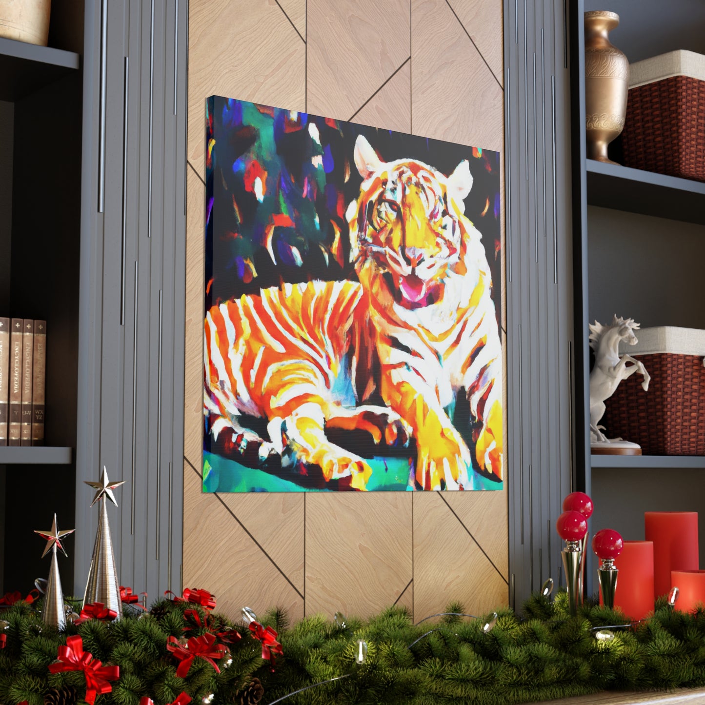 Majestic Bengal Tiger - Canvas