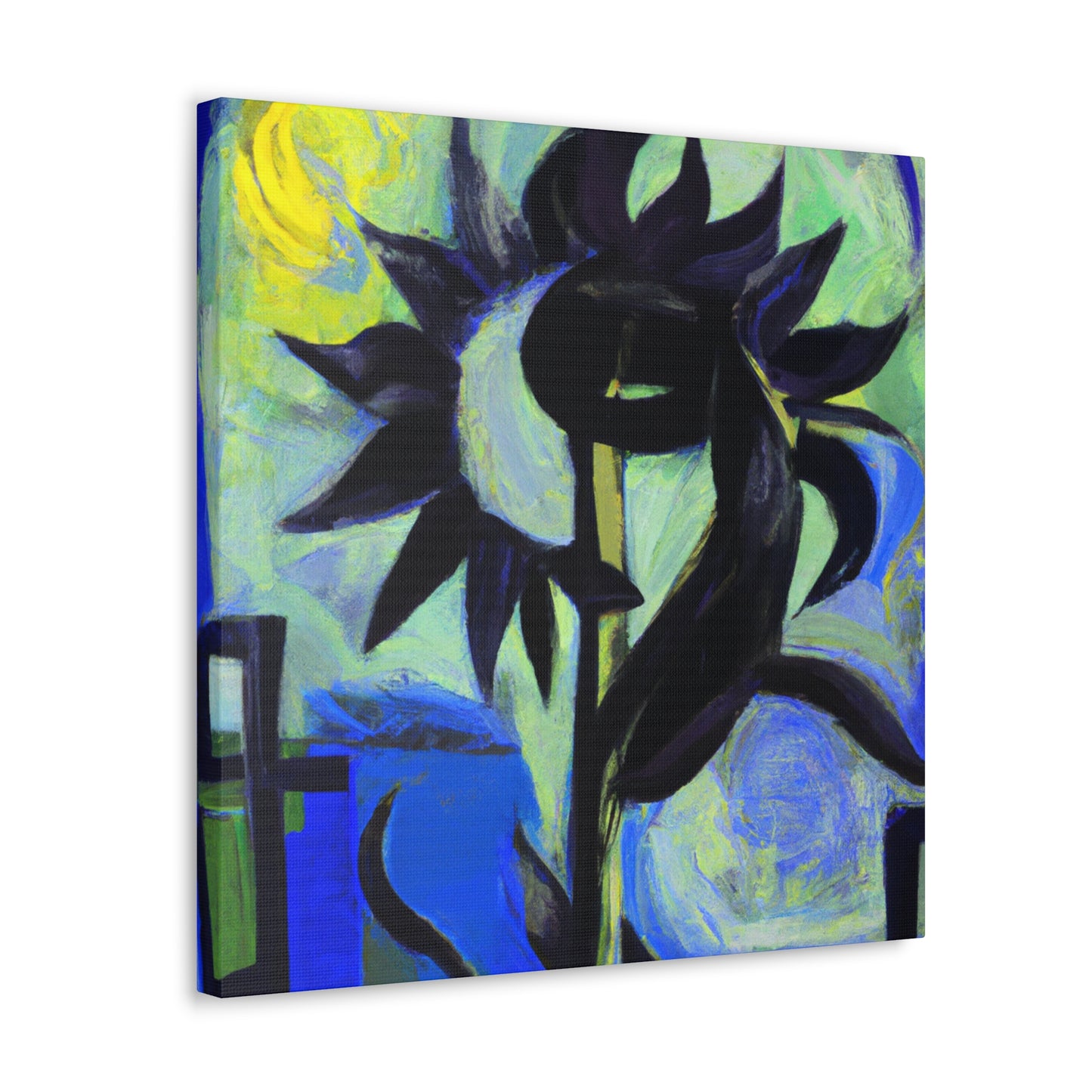 "Sunflower in Surrealism" - Canvas