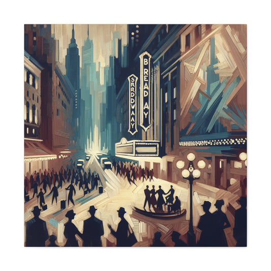 Showtime on Broadway - Canvas