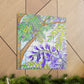 "Jacaranda in Moonlight" - Canvas