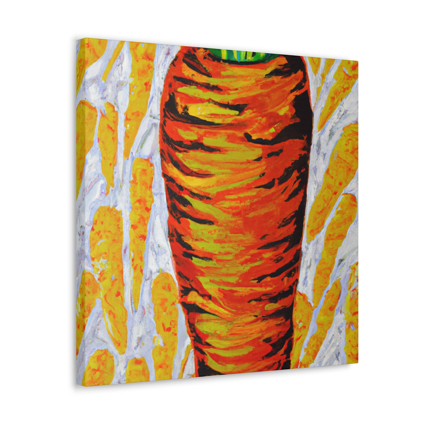 Carrot Pop Art Boom - Canvas