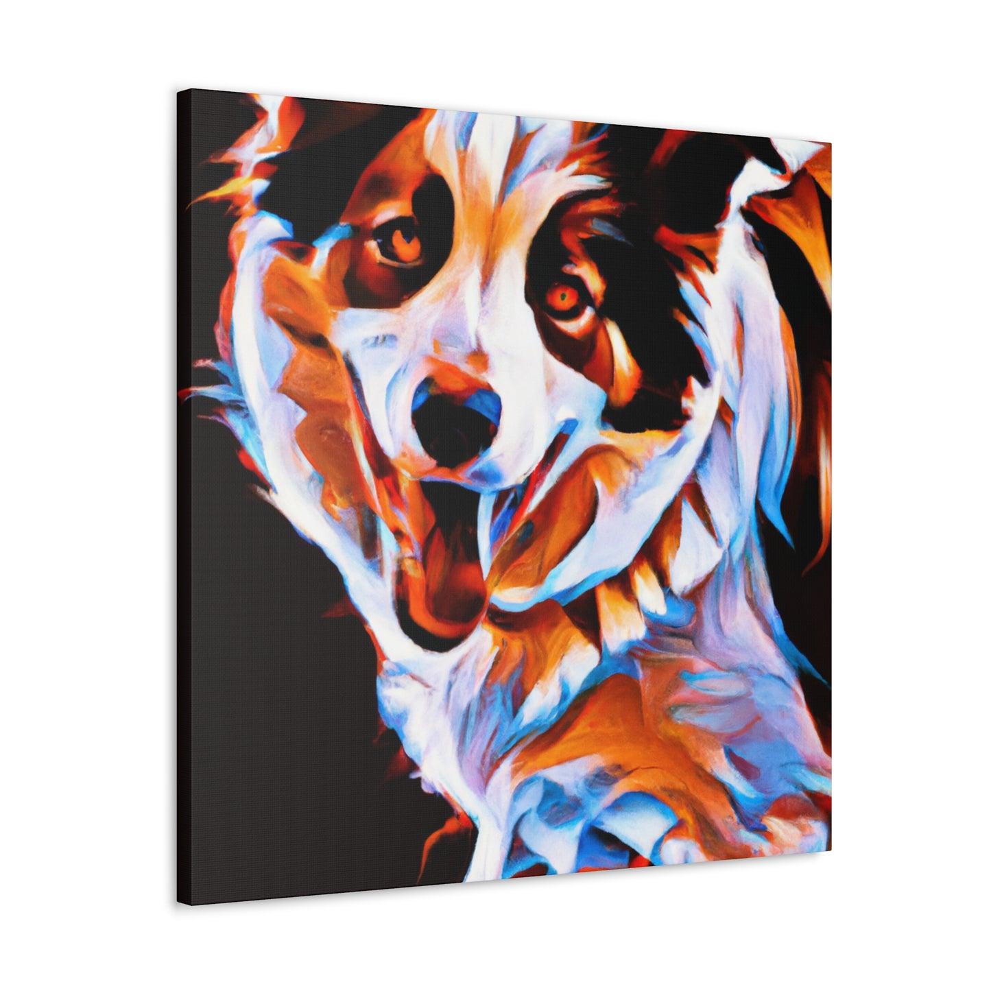 Border CollieÉlan Vital - Canvas