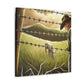 "Barbed Wire Beauty" - Canvas