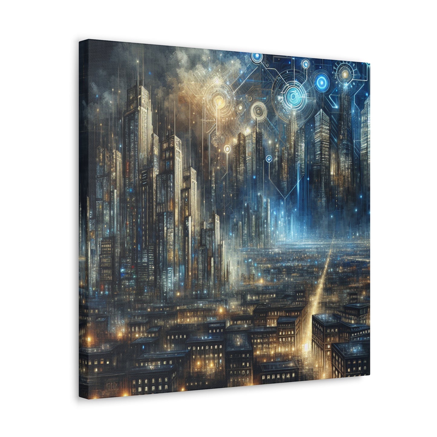 "Nightfall's Reviving Majesty" - Canvas