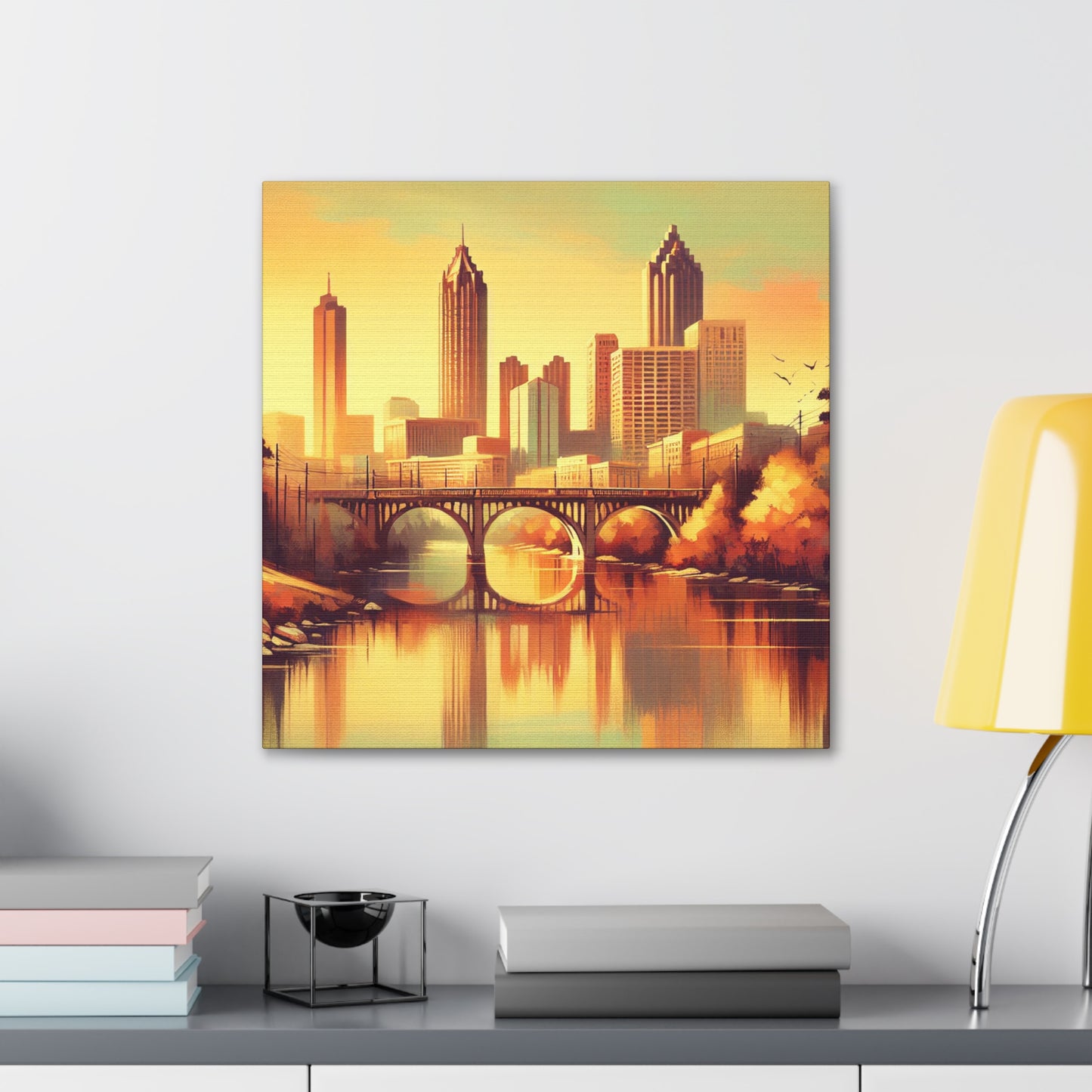 "Southern Elegance Unveiled" - Canvas