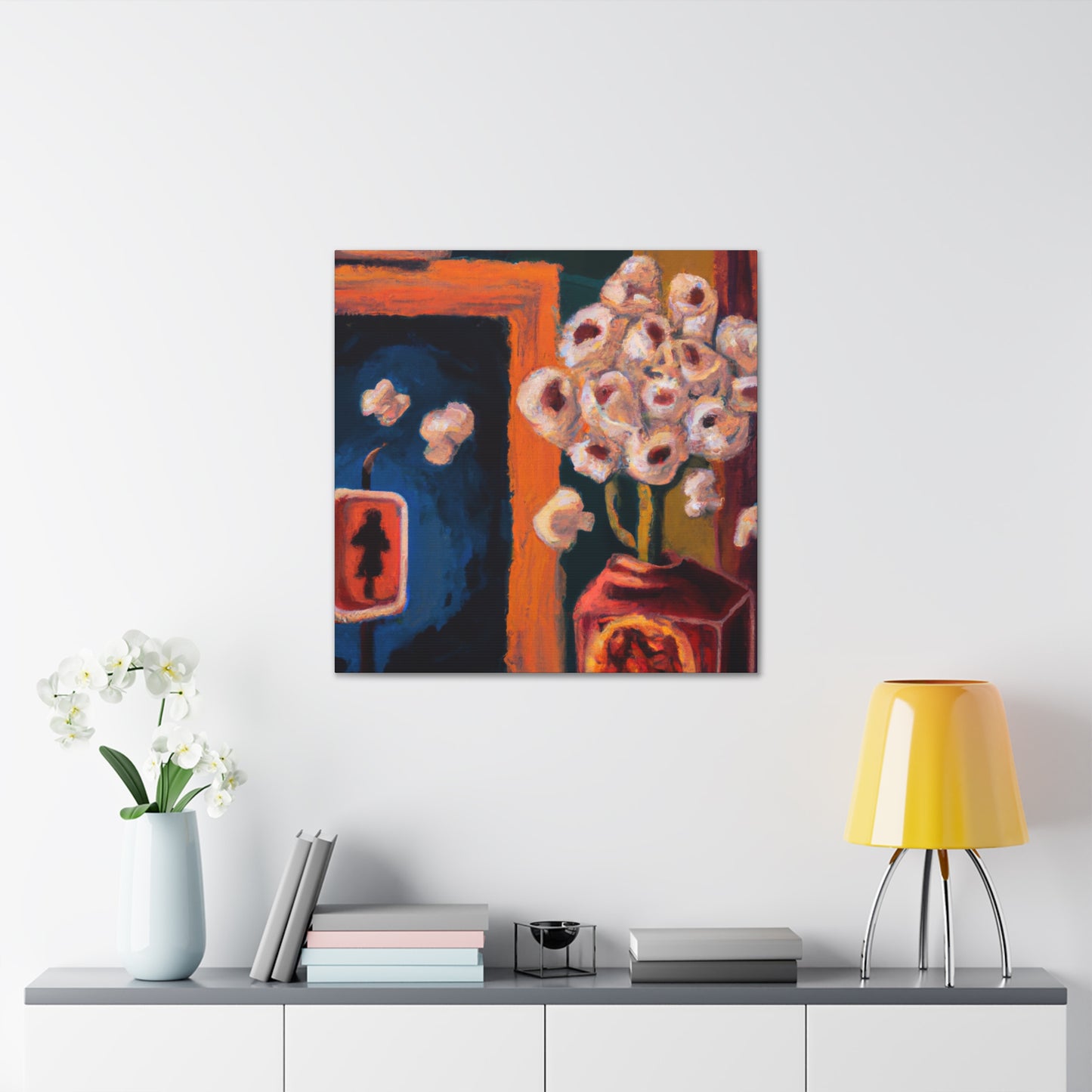 Popcorn Feast Delight - Canvas