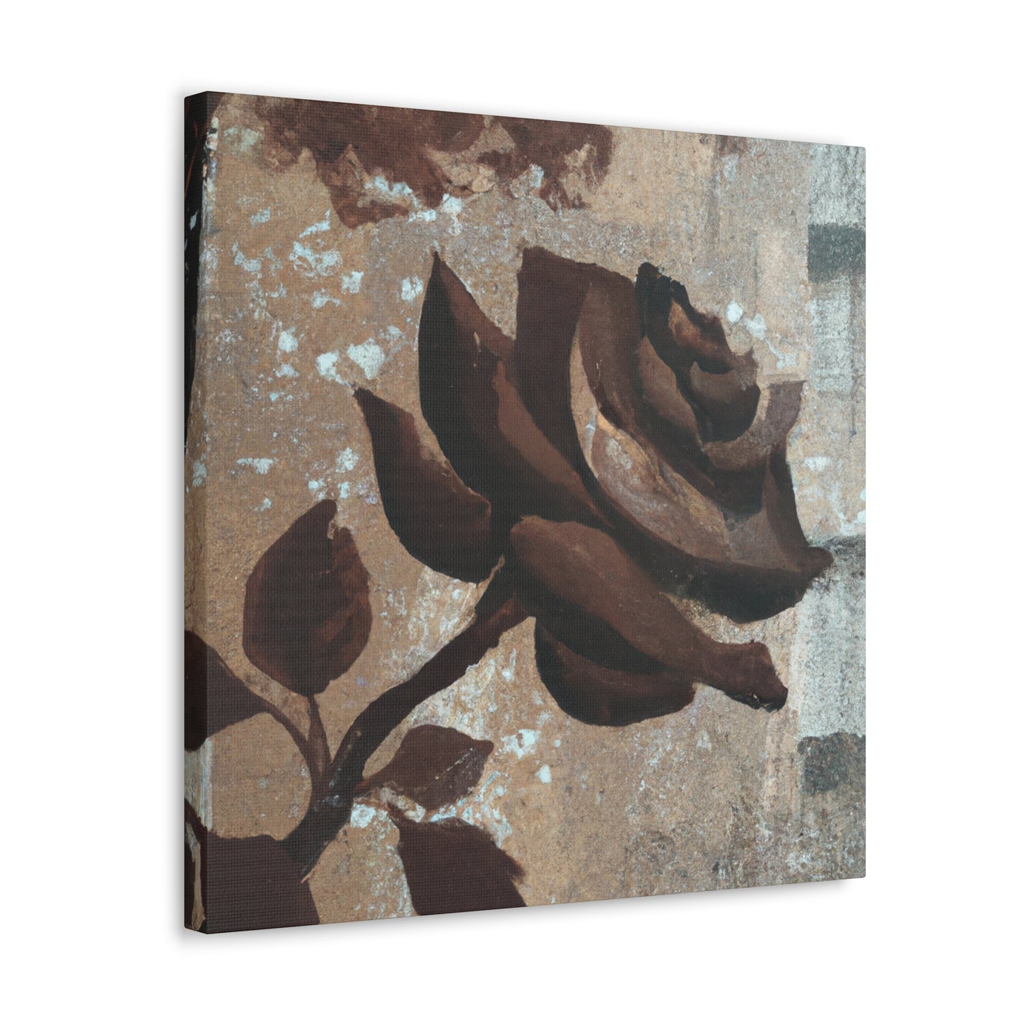 Rose in Bloom Peaceful - Canvas