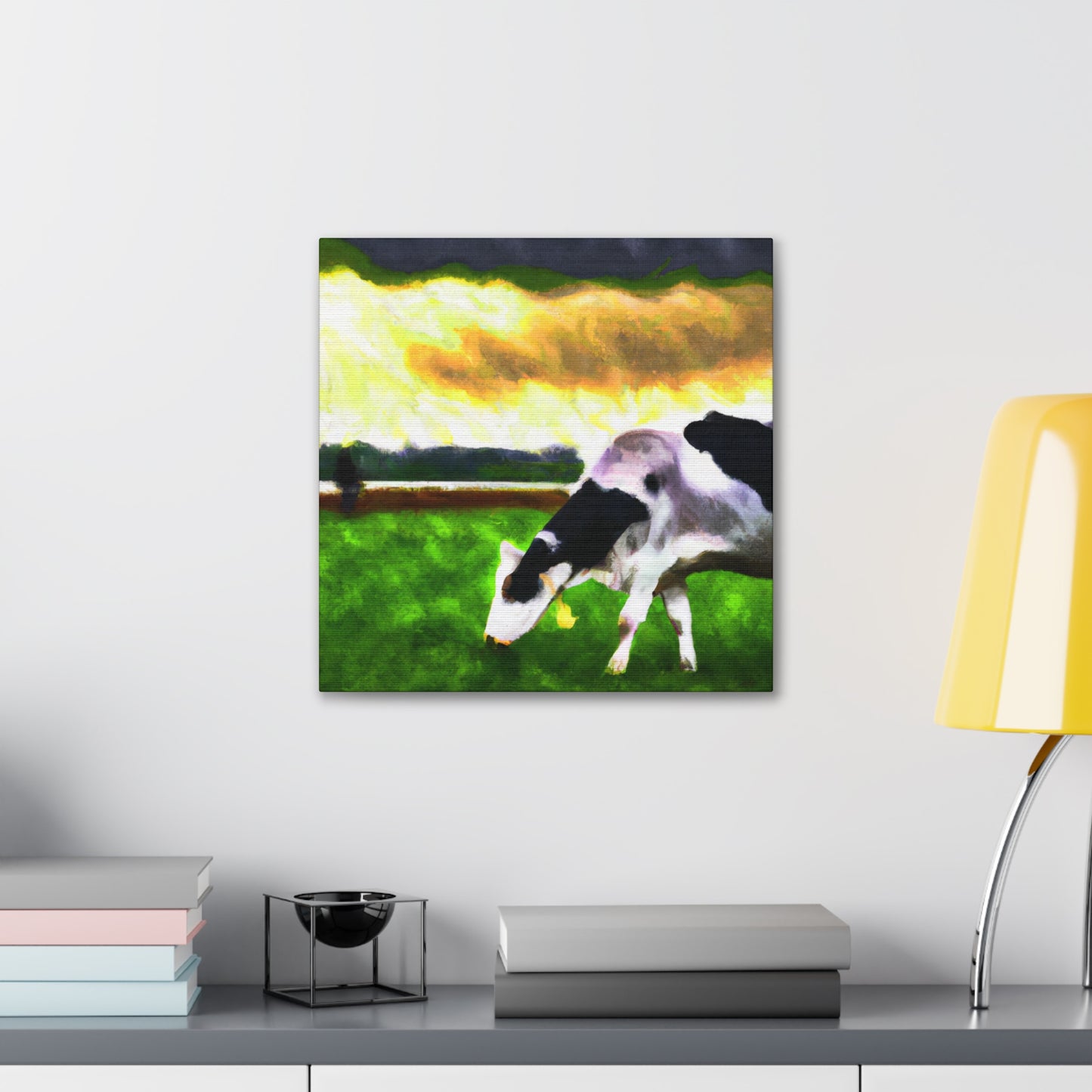 Milky Moo's Majesty - Canvas