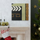 Starry Movie Clapboard - Canvas