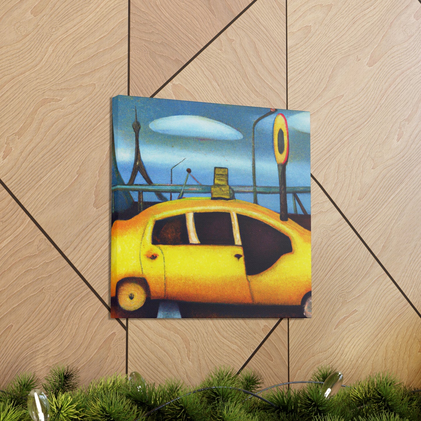 "Taxi of Dreams" - Canvas