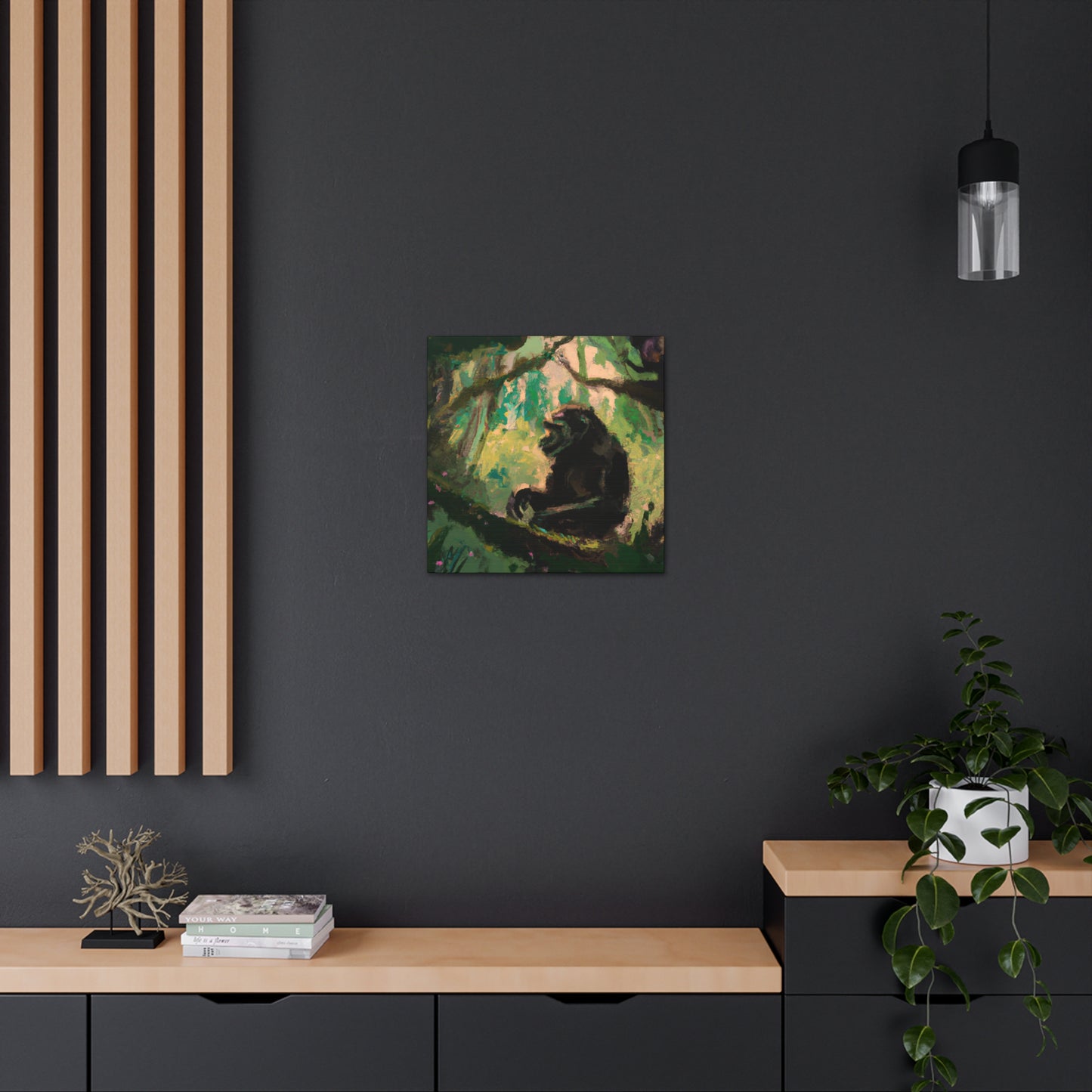 Chimpanzee Expressionistic Dream - Canvas