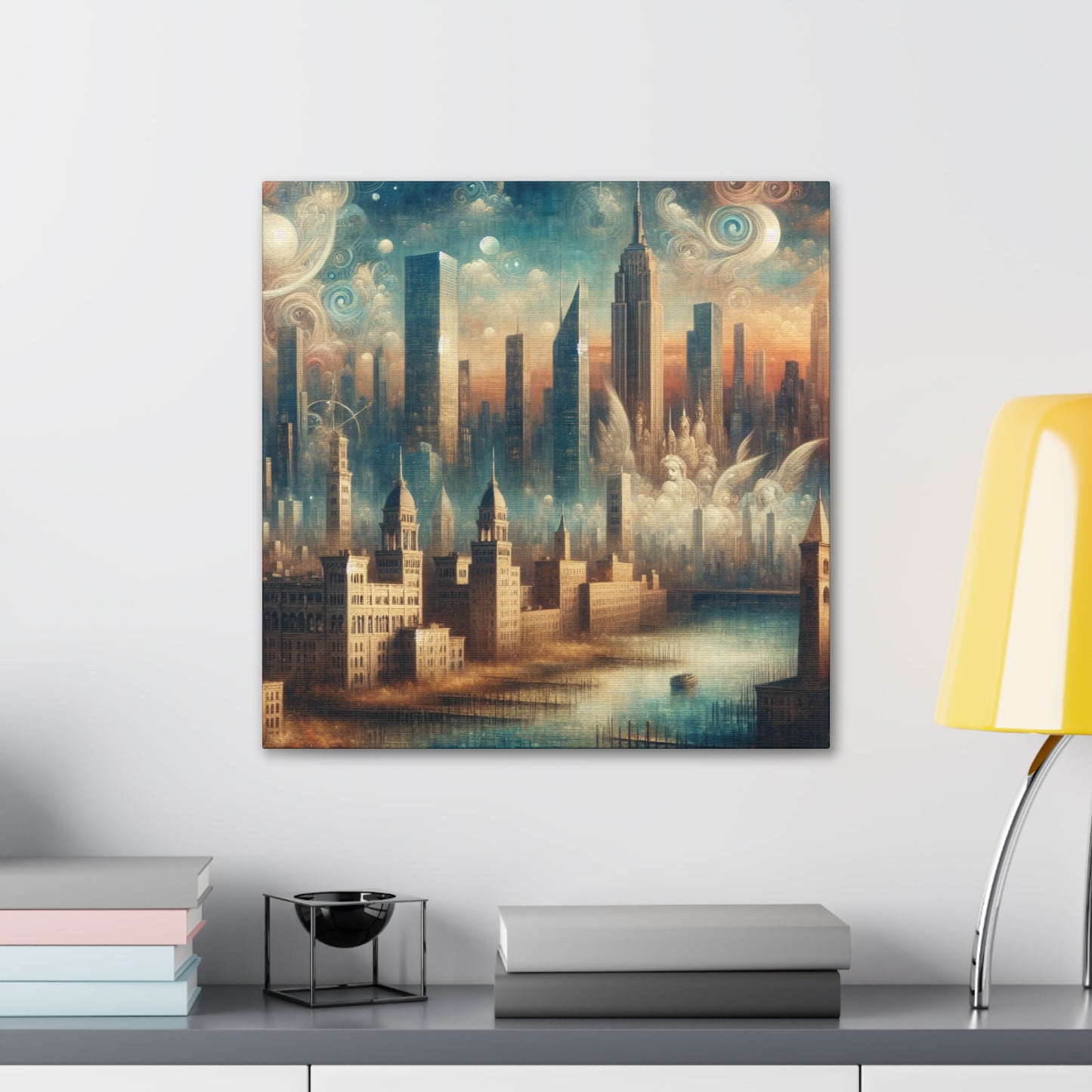 "The Gotham Renaissance Revealed" - Canvas