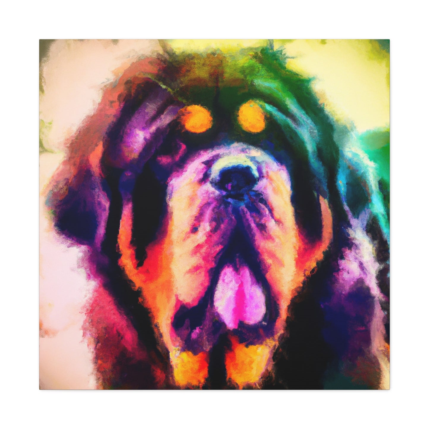 Tibetan Mastiff Magnificence - Canvas