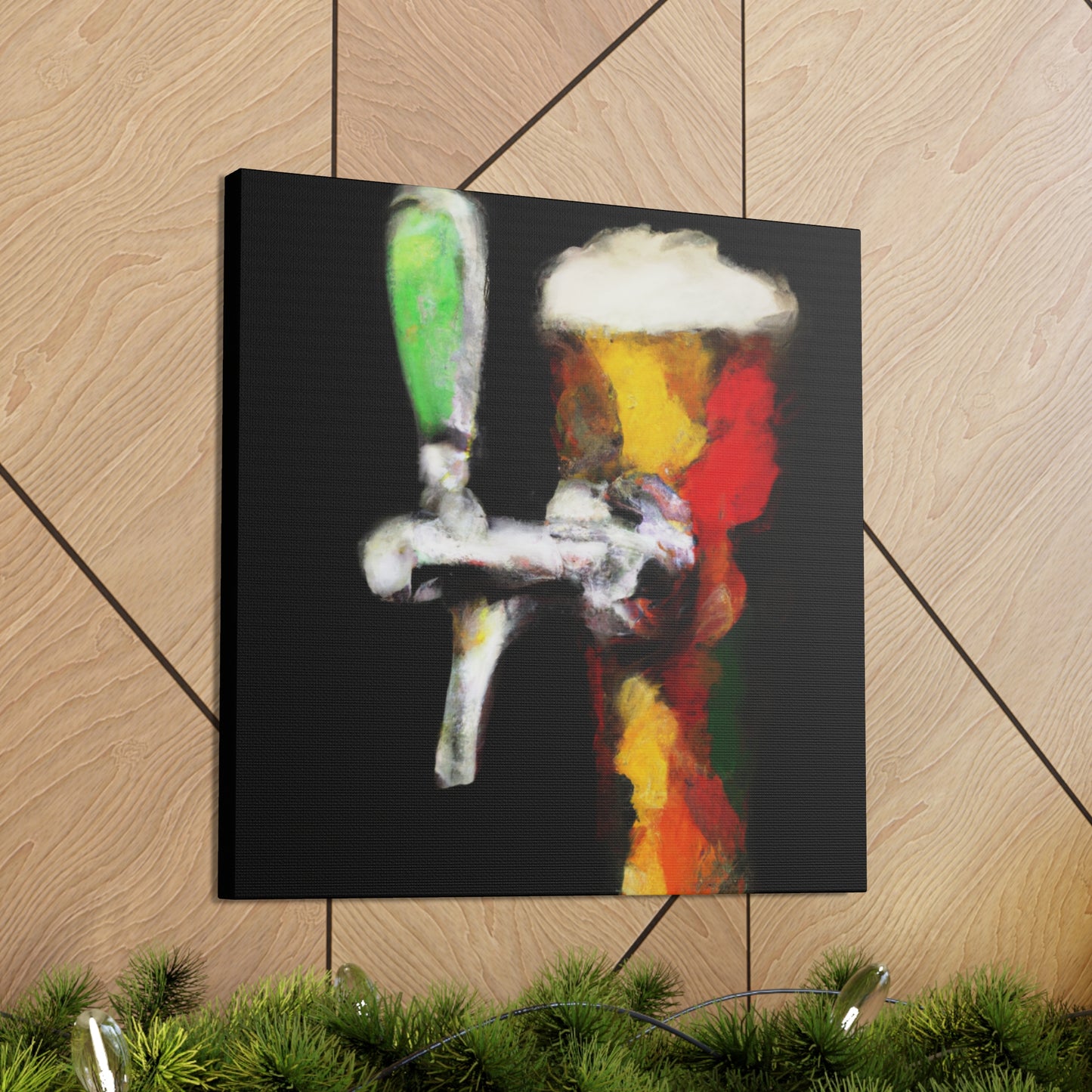 Bar Tap in Glass - Canvas