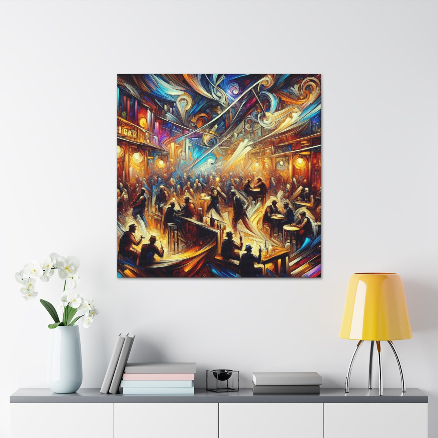 Smokey Havana Soiree - Canvas