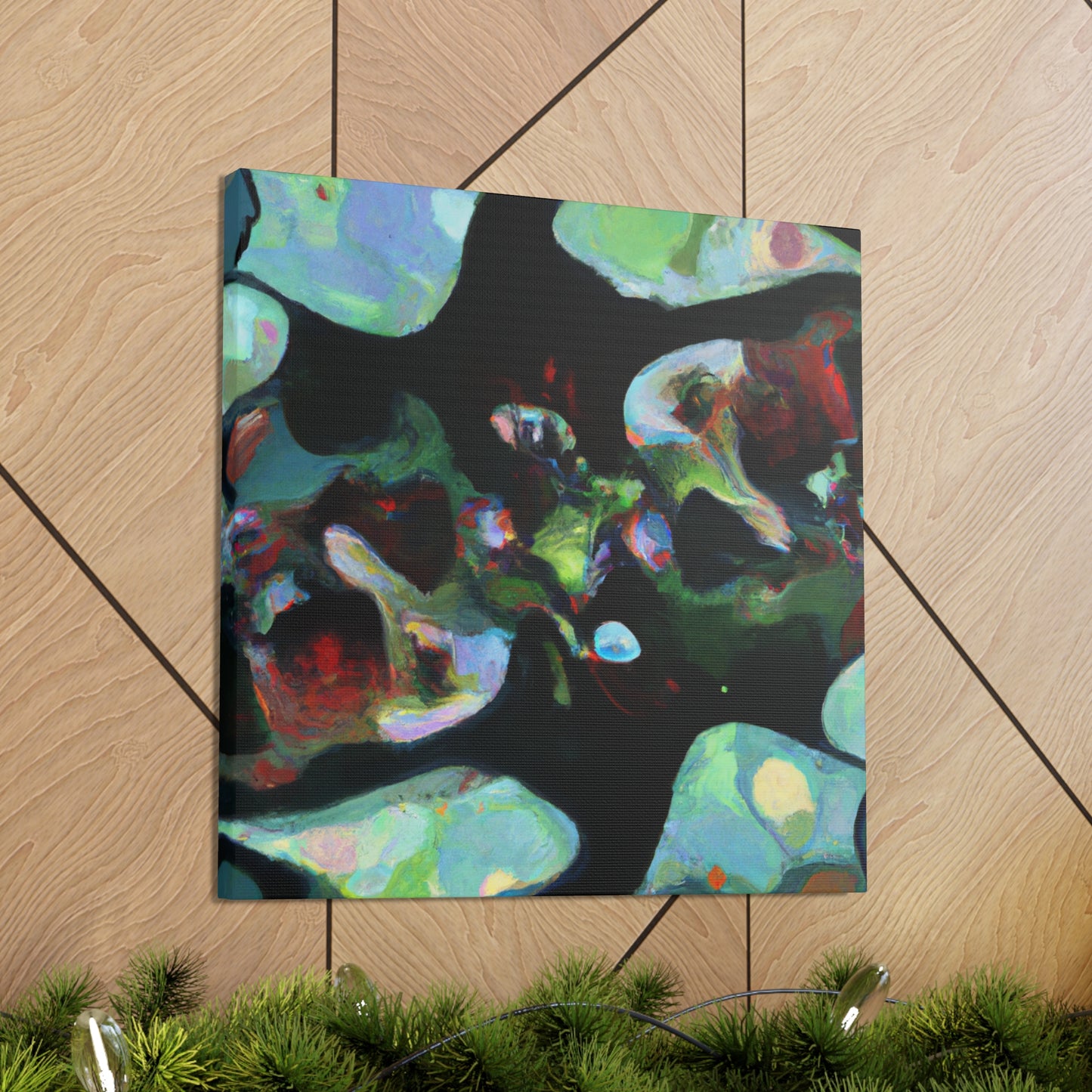 Guppies At Playtime - Canvas