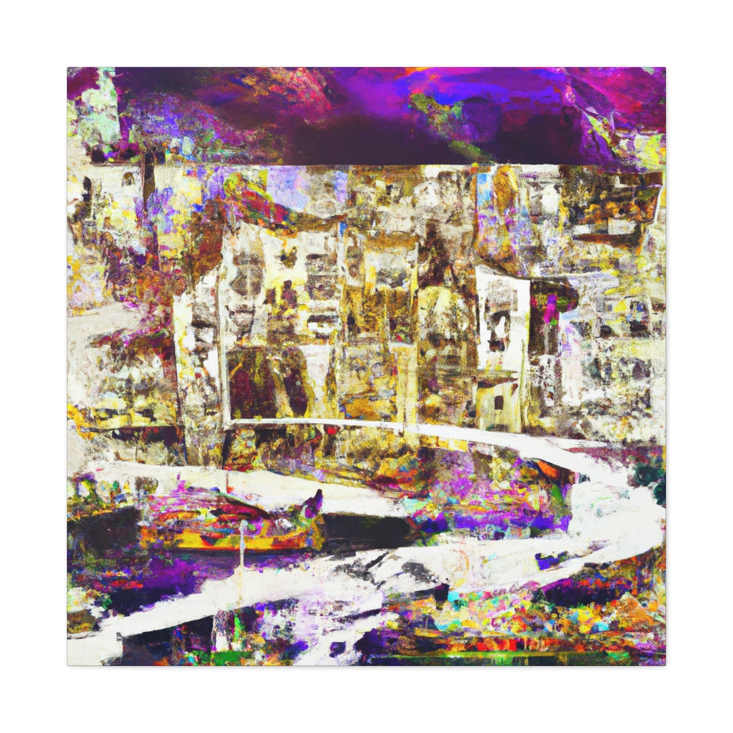 Urban Cityscape Vision - Canvas