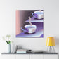 "Tea Cup Tranquility" - Canvas