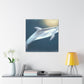 Dolphins in Blue Skies - Canvas