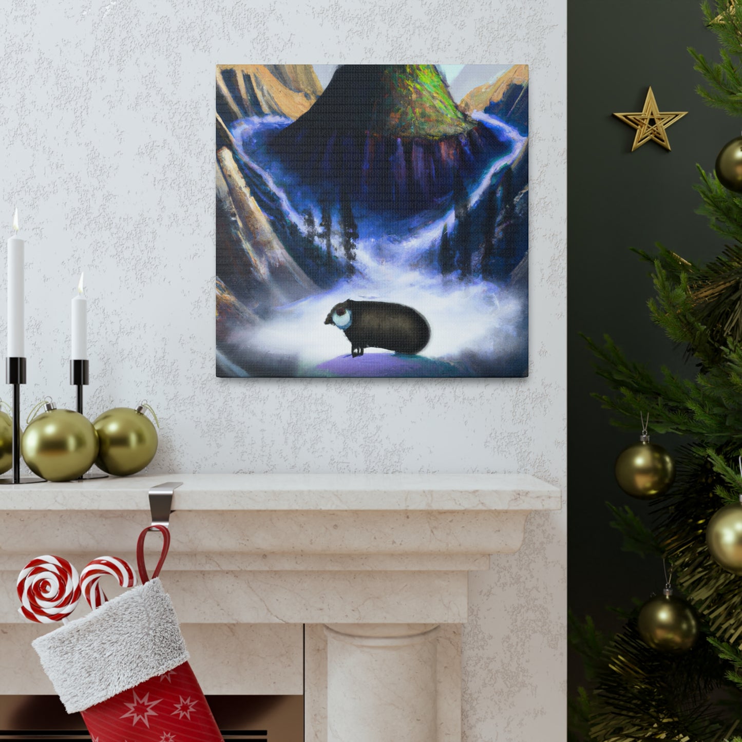 Marmot Flight Into Dream - Canvas