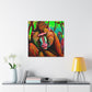 Baboon by Rococo. - Canvas