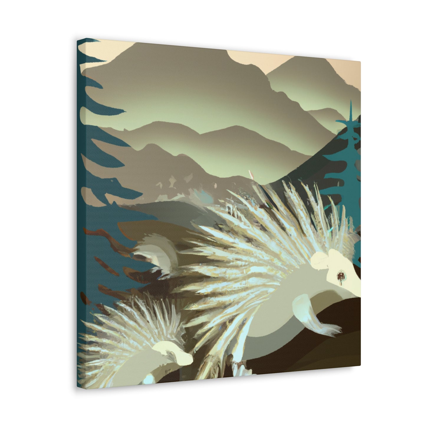 Porcupine's Majestic Splendor - Canvas