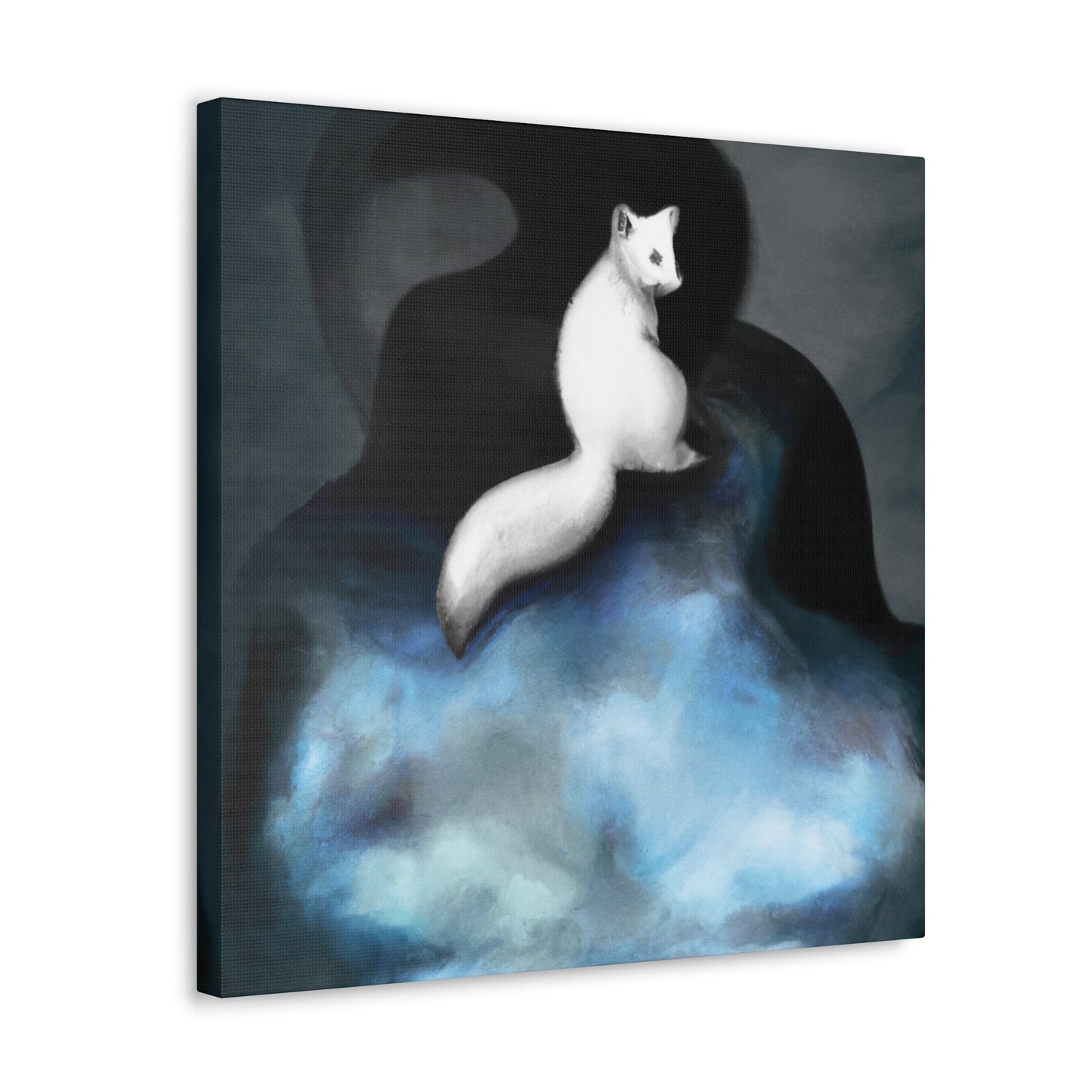 Arctic Fox Surrealism - Canvas