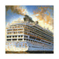 Cruise Sails Grandly - Canvas