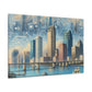 "Sunset Majesty in Tampa" - Canvas