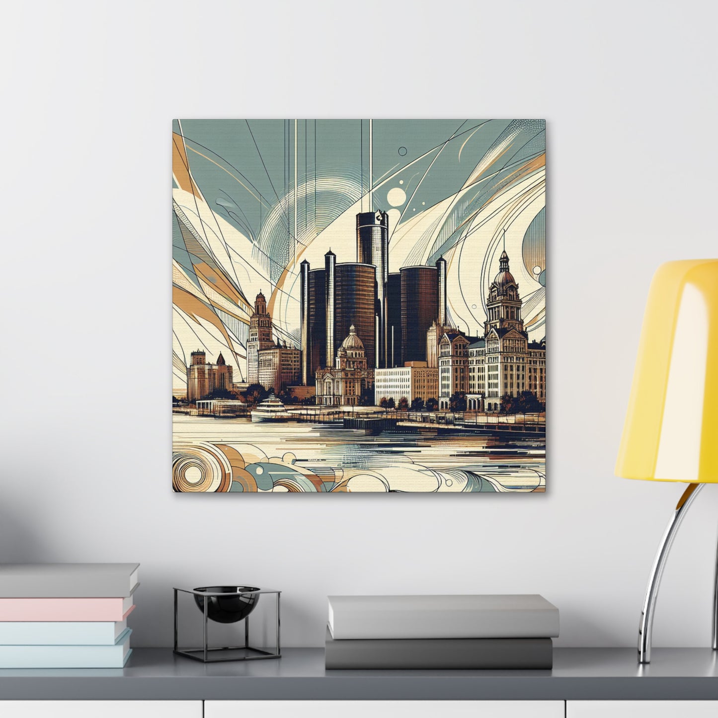 Motor City Symphony. - Canvas