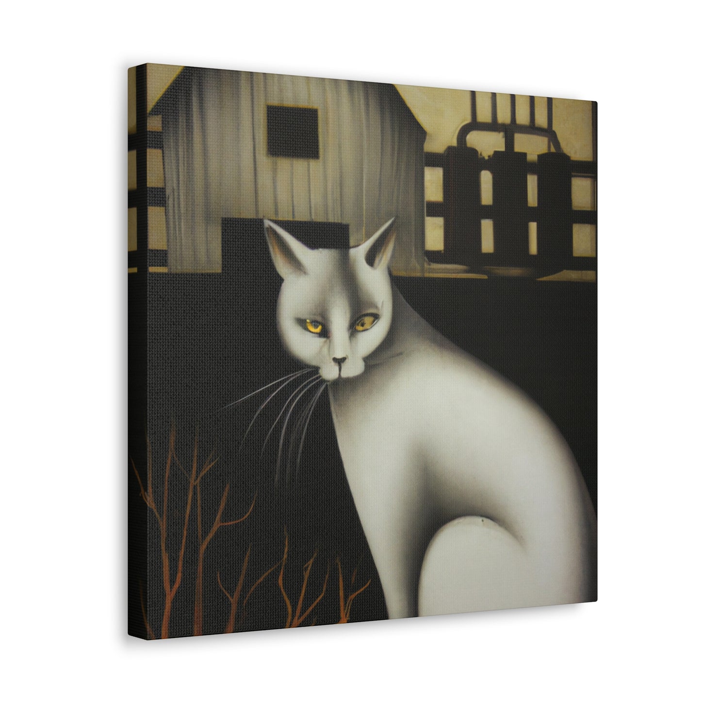 "Barn Cat Velvet Jazz" - Canvas