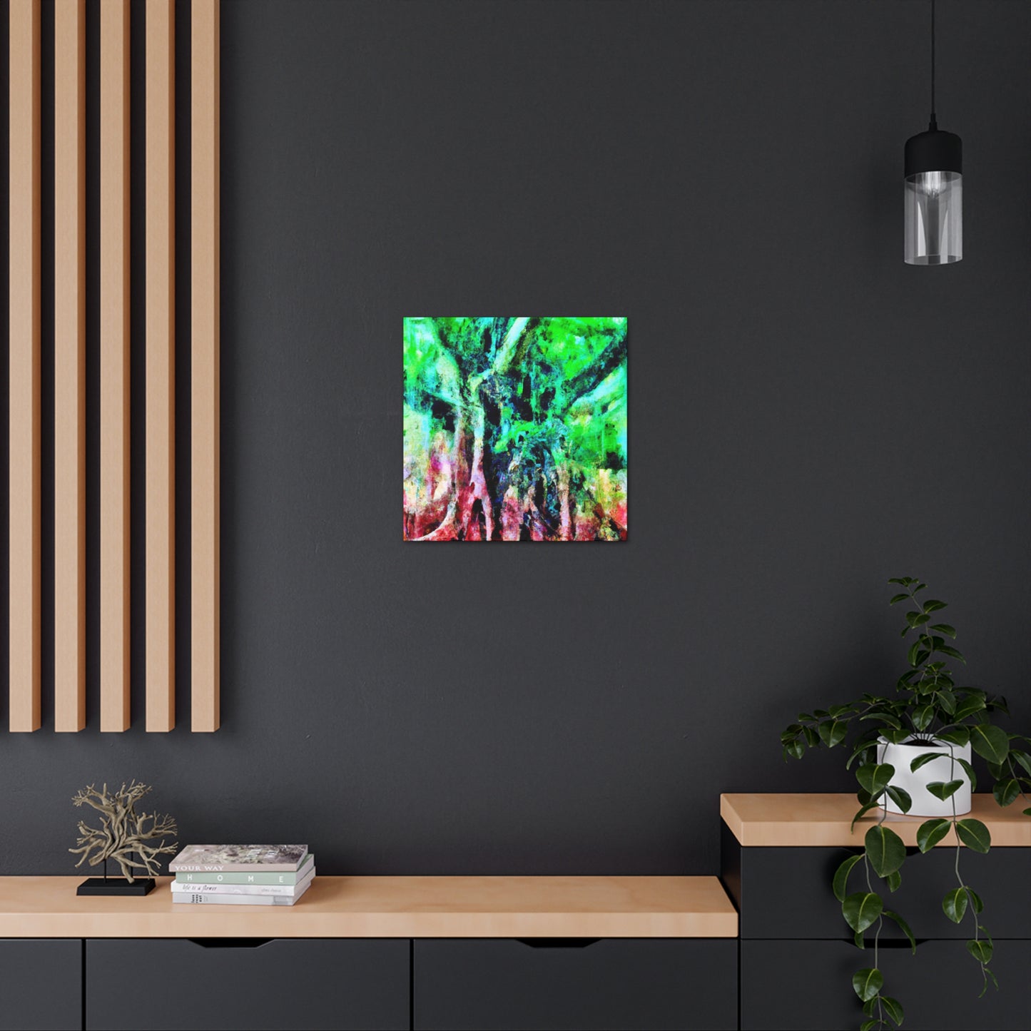 Banyan Tree Reflection - Canvas