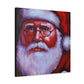 Santa Comes To Town - Canvas